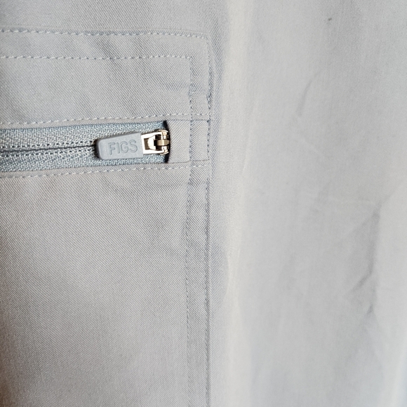 Figs Dusty Blue Zamora Jogger Scrub Pants Womens Size XL PO# 3127 - Picture 15 of 16